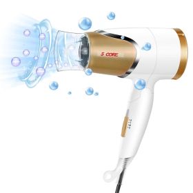 Hair Blow Dryer Lightweight Conditioner Cord Keeper Hair Dryer Ionic Men Women Blower 1875W Ceramic Quiet Styling Pik 5 Core HD F