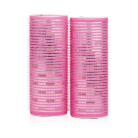 LUCKY TRENDY - Velcro Aluminium Roller, 40mm, Pink 114-01A/ 171757 2pcs