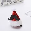 2 Pacs Christmas Decoration Hair Clip Selling Cute Hair Accessories Hair Accessories Head Clip Sequined Christmas Hat Small Hat Clip