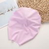 Baby Solid Color Ice Silk Fabric Big Bow Hats